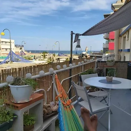 Апартаменты T2 Cosy A La Plage, Terrasse Vue Sur Et Parking Privatif