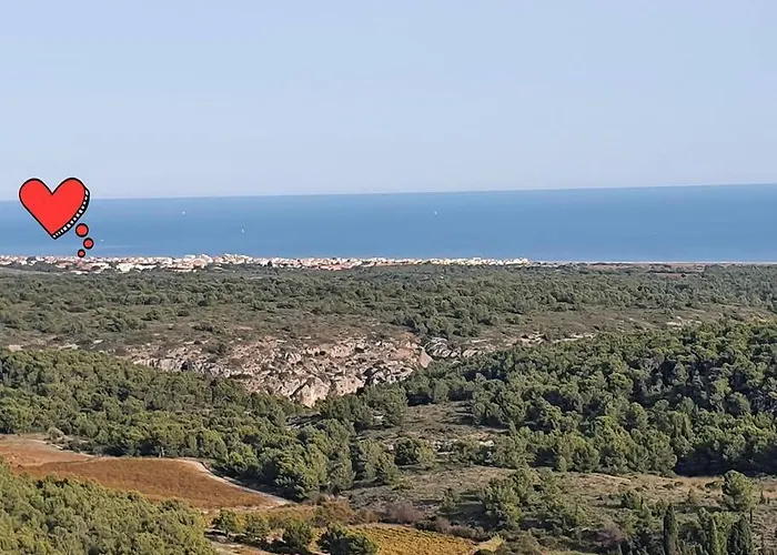 T2 Cosy A La Plage, Terrasse Vue Sur Et Parking Privatif *